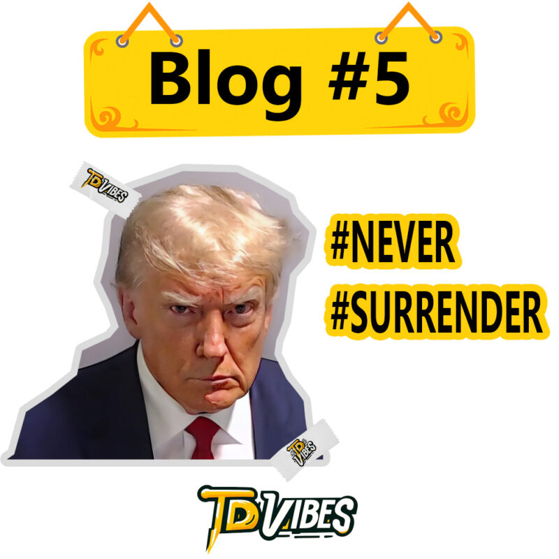 Donald Trump Never Surrender Shirt - A Symbol Of Tenacity And Resolve