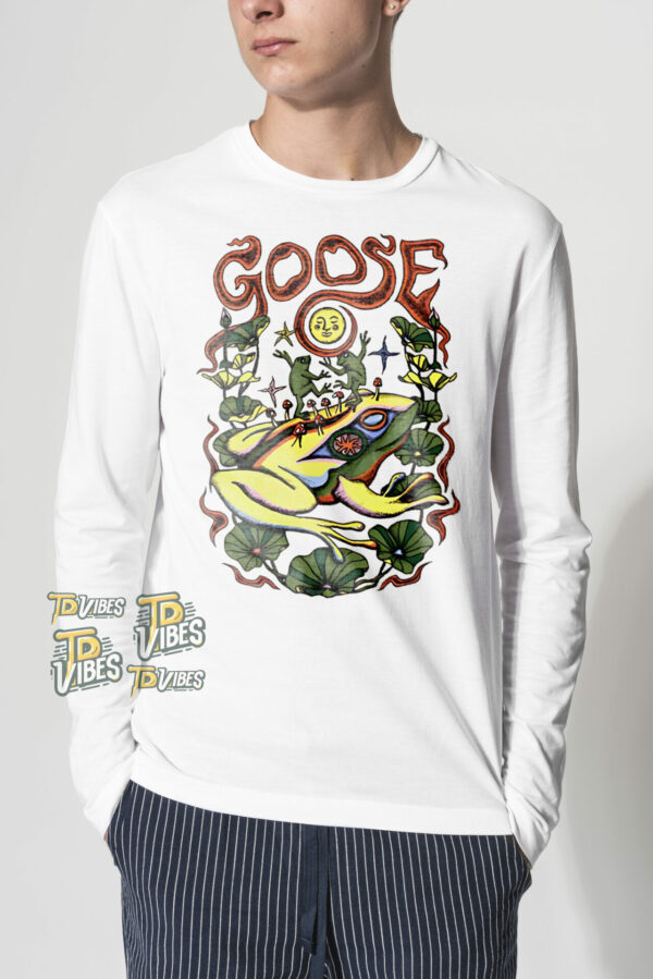 Goose Band Frog Ladies Shirt 3