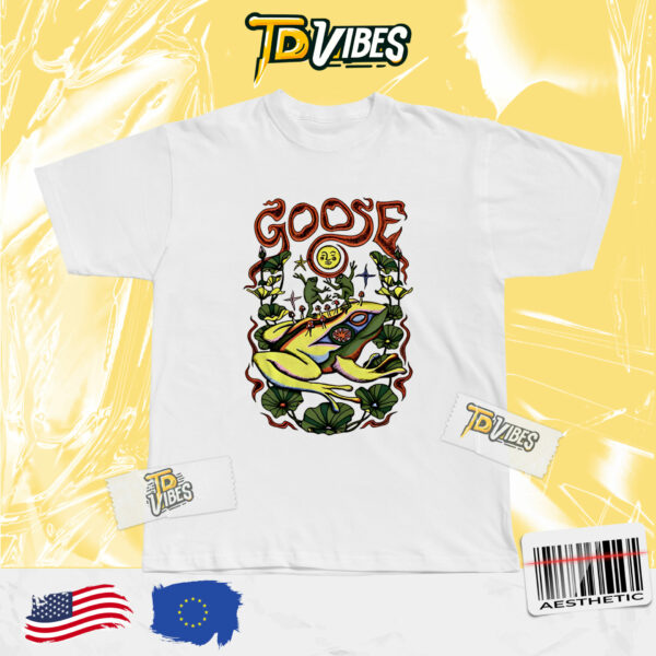 Goose Band Frog Ladies Shirt