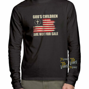 Gods Children Are Not For Sale Funny Christian Shirt 3