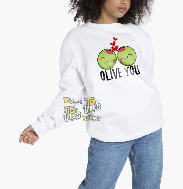 Olive You Pun Shirt 3