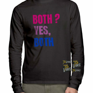 Both Yes Both Bisexual Pride T-shirt 1