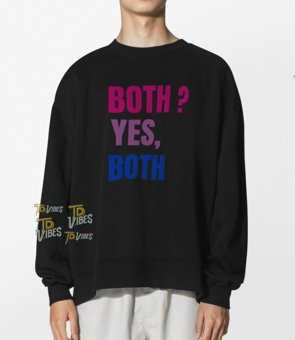 Both Yes Both Bisexual Pride T-shirt 2