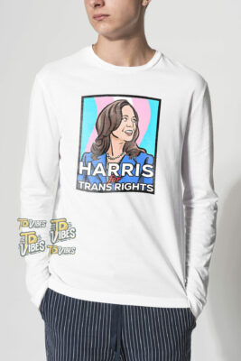 Kamala Harris For Trans Vote Transgender Rights President T-shirt 2