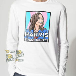 Kamala Harris For Trans Vote Transgender Rights President T-shirt 2