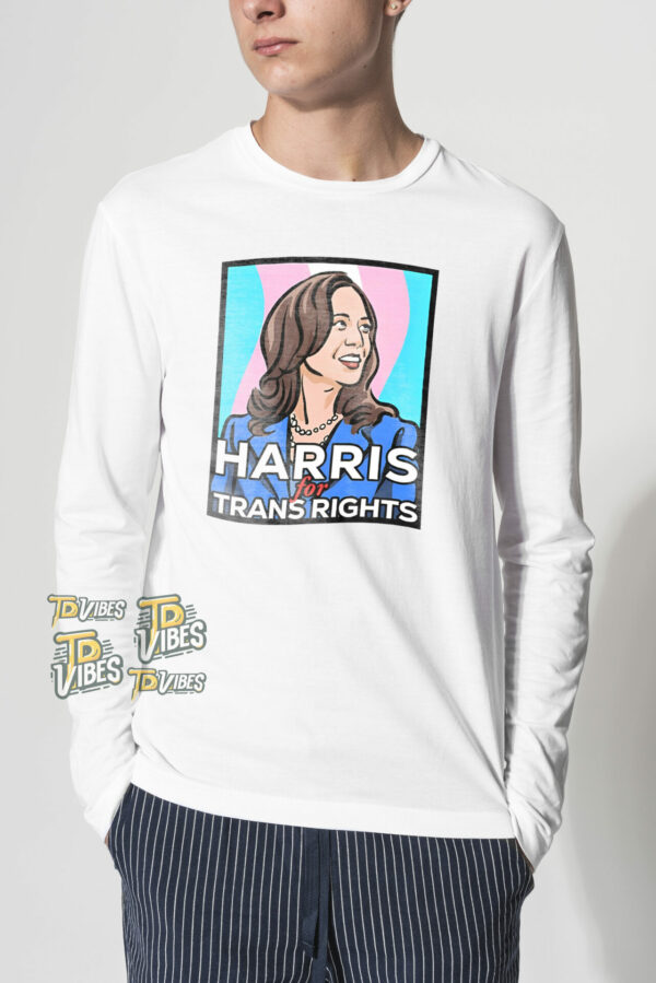 Kamala Harris For Trans Vote Transgender Rights President T-shirt 2