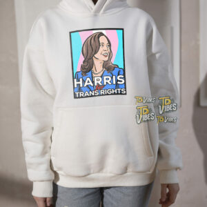 Kamala Harris For Trans Vote Transgender Rights President T-shirt 3