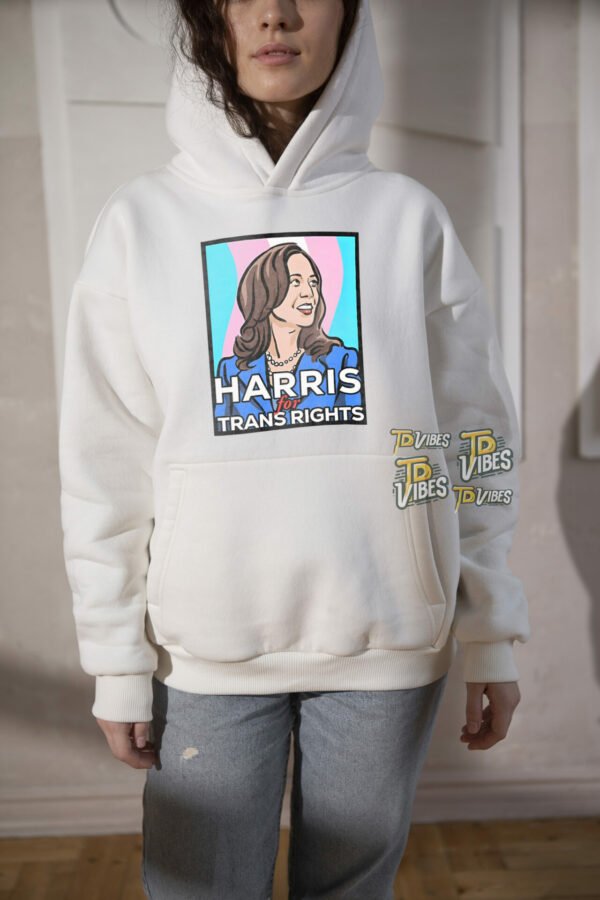 Kamala Harris For Trans Vote Transgender Rights President T-shirt 3