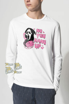 No You Hang Up Halloween Shirt 2