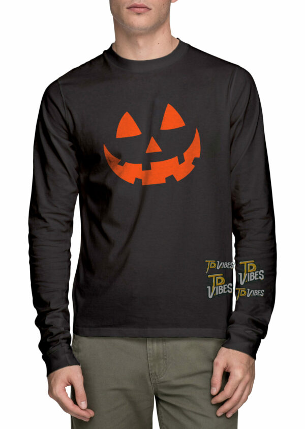 Pumpkin Face Halloween Shirt 3