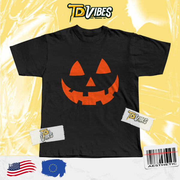 Pumpkin Face Halloween Shirt