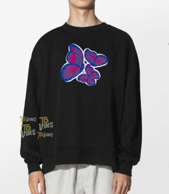 Bisexual Butterfly Lgbt Pride Shirt 3