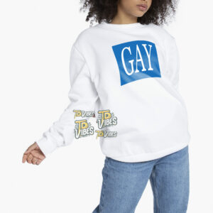 Blue White Gay Shirt 3