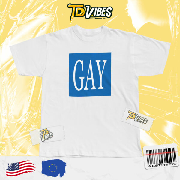 Blue White Gay Shirt