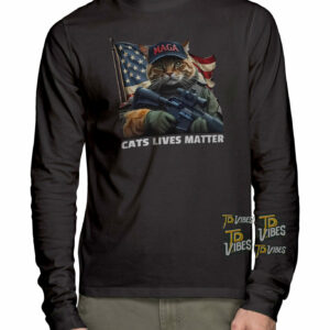 Cats Lives Matter Funny Trump 2024 Shirt 1