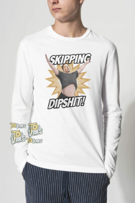 Elon Musk Skipping Dipshit Shirt 2