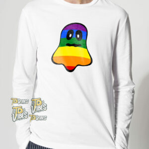 Rainbow Ghost Halloween LGBT Shirt 2