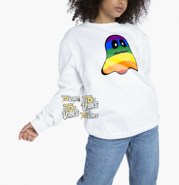 Rainbow Ghost Halloween LGBT Shirt 3