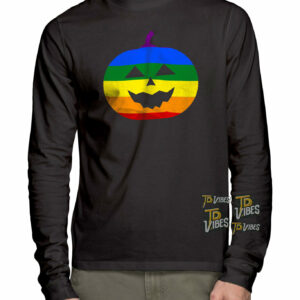 Rainbow Jack-o'-lantern Halloween Lgbt Shirt 3