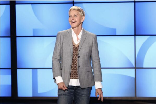 Ellen DeGeneres, a leading celebrity LGBT advocate, sharing her journey of authenticity.