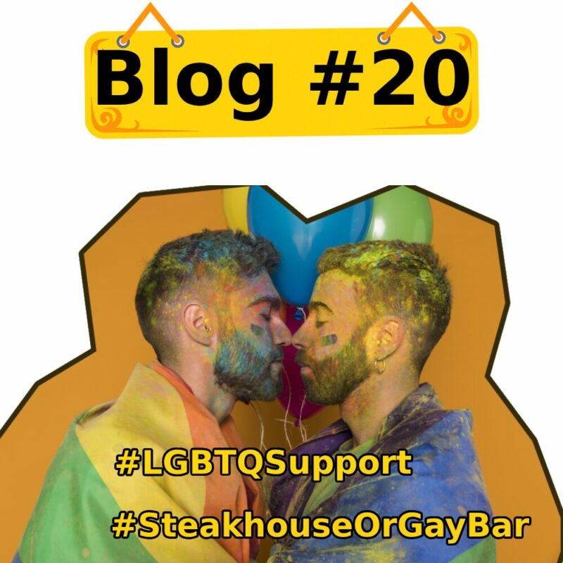 steakhouse or gay bar