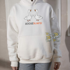 Goosebumps Funny Duck Goose Pun T-shirt 1