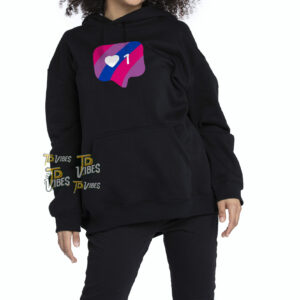 Instagram Heart Notification Bisexual T-shirt 2