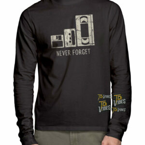 Never Forget Vhs Tape T-shirt 3