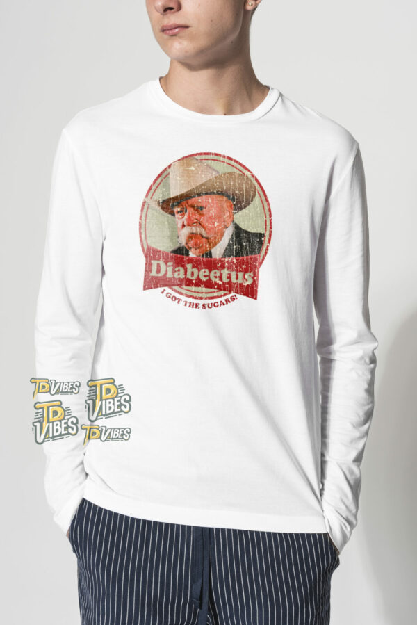 Retro Style Diabeetus I Got The Sugars T-shirt 2