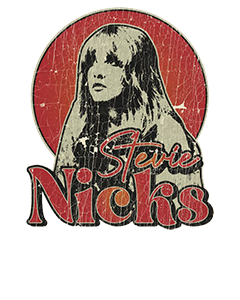 Vintage-Stevie Nicks T-shirt Mockup