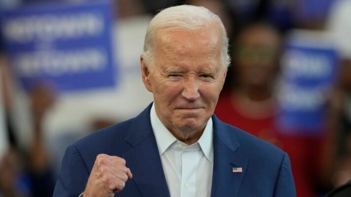 The Biden pun went viral, with social media users quickly reacting to the unexpected comment and its impact.