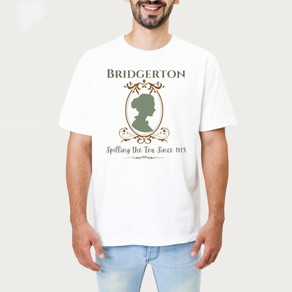Bridgerton Spilling The Tea Since 1813 Tshirt 1