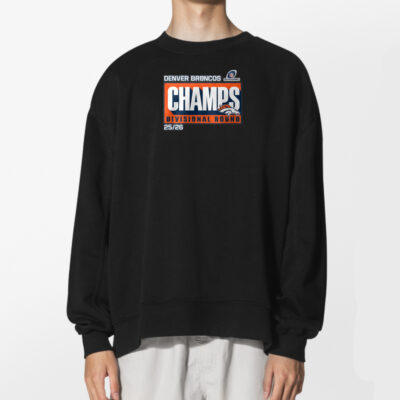 Broncos Champs Divisional Round 25 26 Shirt 2