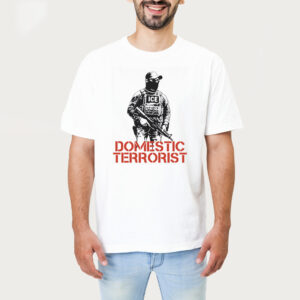 Domestic Terrorist Anti Ice Comfort Colors Tshirt 1