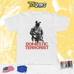 Domestic Terrorist Anti Ice Comfort Colors Tshirt