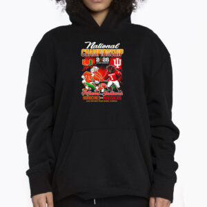 Football Championship Indiana Vs Miami 2 Sided Shirt 3