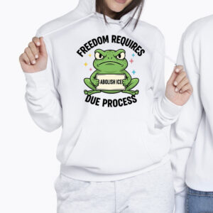 Freedom Requires Due Process Anti Ice T-shirt 2