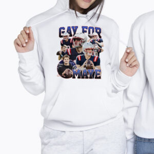 Gay For Maye Drake Maye New England Football Shirt 2