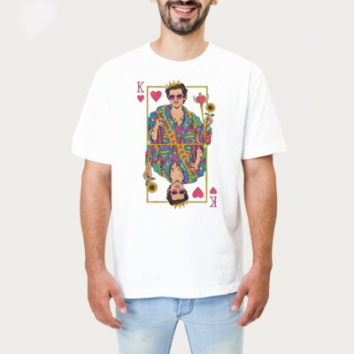 Harry Styles Tour 2026 King Card T-shirt 1