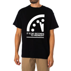 It Is 90 Seconds To Midnight Doomsday Clock Tshirt 1