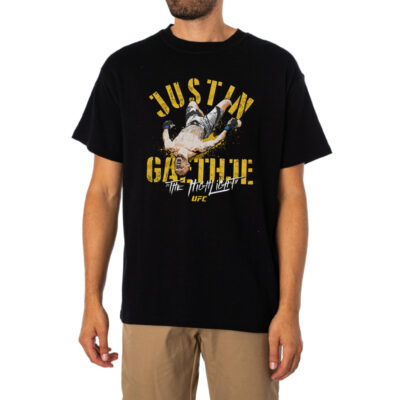 Justin Gaethje Mma Fighter Ufc 324 Backflip Hightlight T-shirt 1
