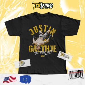 Justin Gaethje MMA Fighter UFC 324 Backflip Highlight T-Shirt