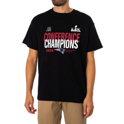 New England Patriots 2025 Afc Champions T-shirt 1