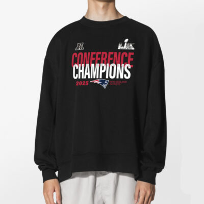 New England Patriots 2025 Afc Champions T-shirt 2
