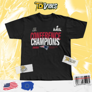 New England Patriots 2025 Afc Champions T-shirt