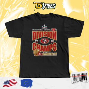 San Francisco 49ers 2026 Afc Division Champions T-shirt