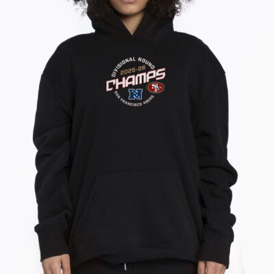 San Francisco 49ers Afc Divisional Round Champions 25-26 Hoodie Shirt 3