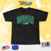 Seattle Seahawks Historic Varsity Block Grey Vintage Shirt
