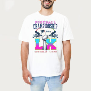 Superbowl Football Championship 2026 Shirt 1