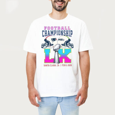 Superbowl Football Championship 2026 Shirt 1